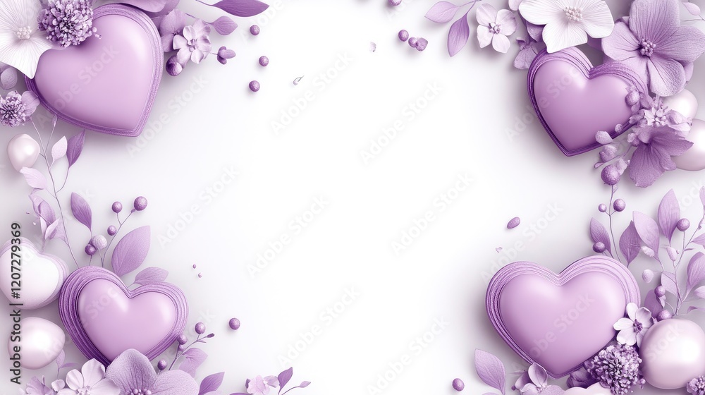 Valentine's heart frame clipart purple pastel background love Valentine's heart frame clipart purple pastel background love