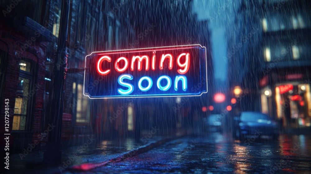 An animated neon sign displaying An animated neon sign displaying
