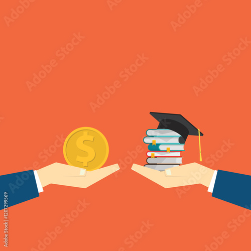 Financial costs and investment in higher education and student loans