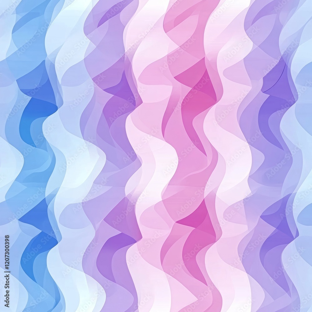 Abstract pastel wavy pattern background design
