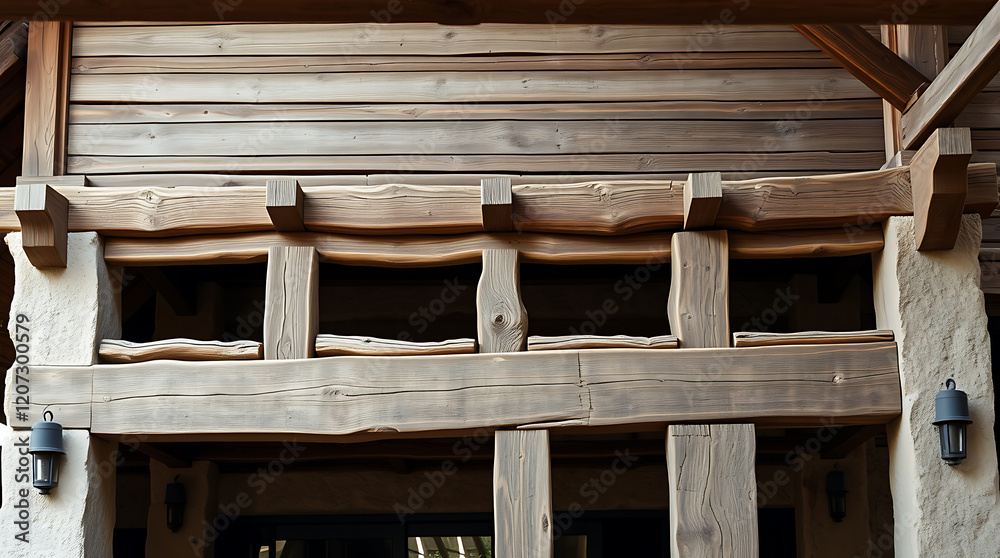 Rustic Wooden Beams and Timber Frame Architecture: A Detailed Look at Expert Craftsmanship in Building Design Rustic Wooden Beams and Timber Frame Architecture: A Detailed Look at Expert Craftsmanship in Building Design