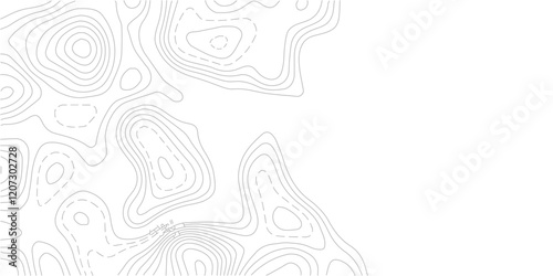 "Minimalist Transparent PNG Topographic Map with Smooth, Flowing Wavy Lines and a Pure White Background, Crafted for Sleek and Contemporary Graphic Design, Geospatial Projects, and Mapping"
