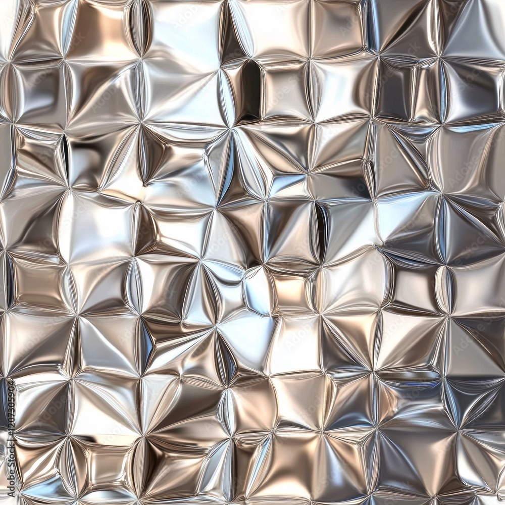 Abstract Metallic Texture Shiny Silver Pattern Design Abstract Metallic Texture Shiny Silver Pattern Design