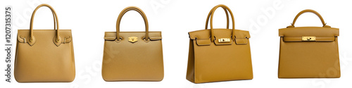 Exquisite leather handbag in a timeless sophisticated design  Perfect for the discerning professional who values a touch of exclusivity