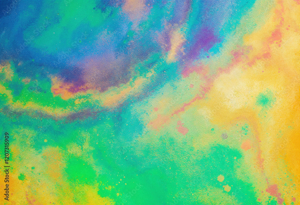 A colorful painting with a lot of different colors and patterns. The painting is full of life and energy, and it seems to be a representation of the beauty of nature. The colors are bright and vibrant A colorful painting with a lot of different colors and patterns. The painting is full of life and energy, and it seems to be a representation of the beauty of nature. The colors are bright and vibrant