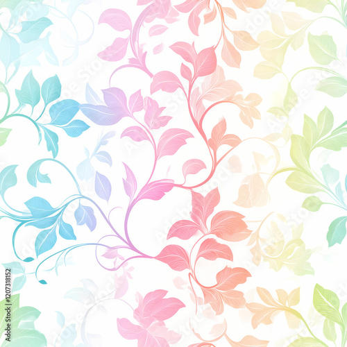 A seamless pattern designed in an Eastern style, Seamless design allows for a perfectly continuous pattern with no visible seams.