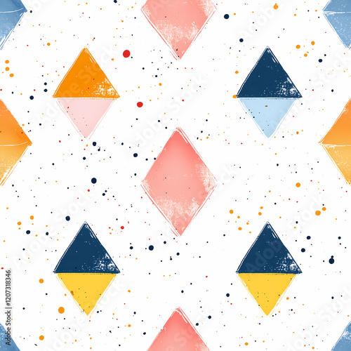 A seamless pattern designed in an Eastern style, Seamless design allows for a perfectly continuous pattern with no visible seams.