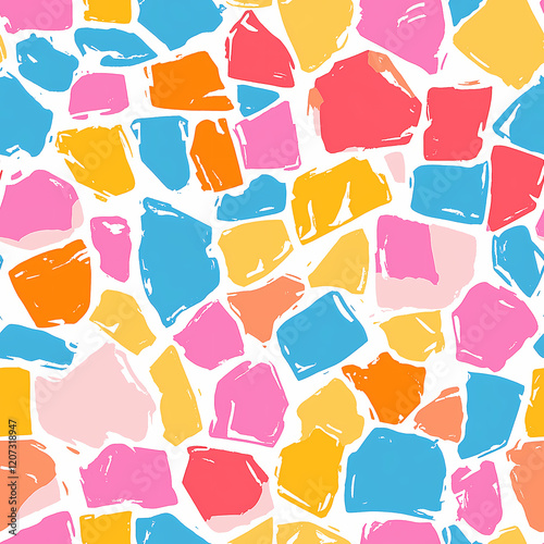 A seamless pattern designed in an Eastern style, Seamless design allows for a perfectly continuous pattern with no visible seams.