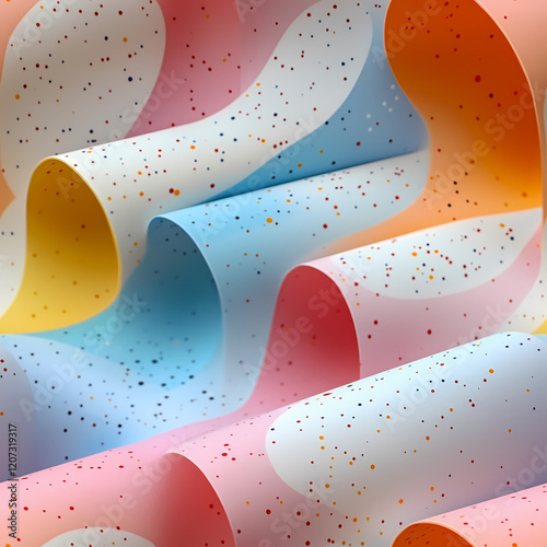 A seamless pattern designed in an Eastern style, Seamless design allows for a perfectly continuous pattern with no visible seams.