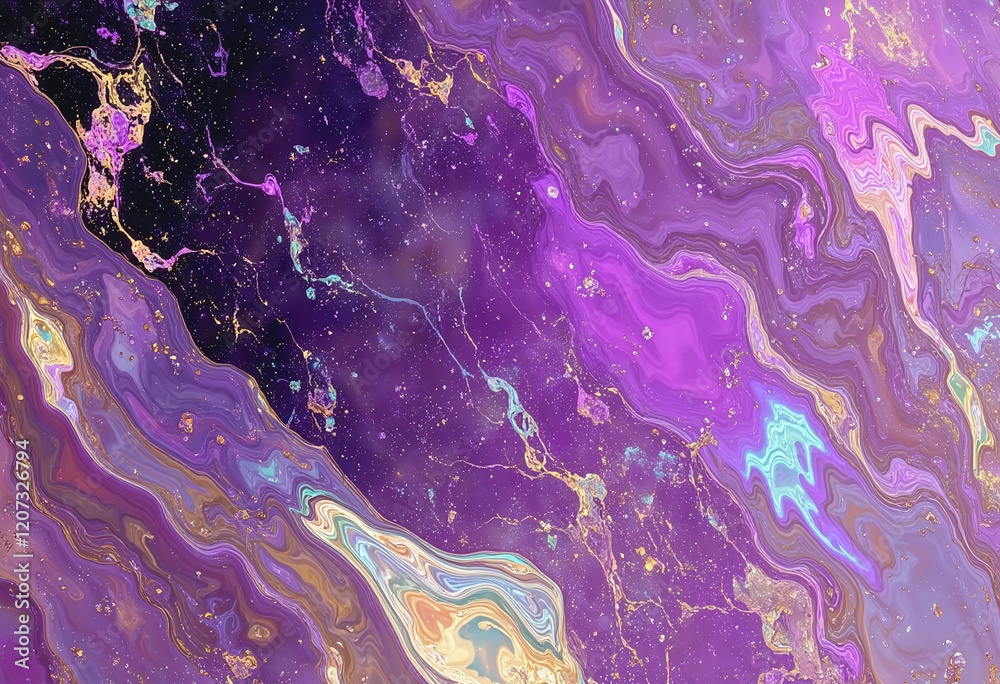 A purple and gold swirl pattern with a gold and purple hue. The pattern is very intricate and has a lot of detail A purple and gold swirl pattern with a gold and purple hue. The pattern is very intricate and has a lot of detail