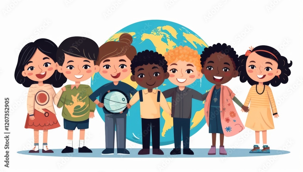 Global Unity: Children of the World Embracing Diversity Global Unity: Children of the World Embracing Diversity