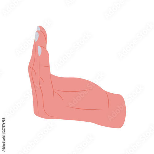 Come On Hand Gesture Icon, Vector illustration
