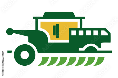 Combine Harvester vector