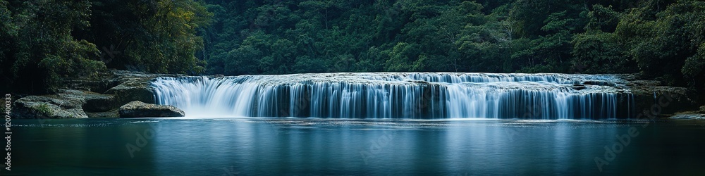 Breathtaking Chinese Ink Waterfall: Abstract Marketing Background for High-end 8K Design. Stunning Natural Scenery Blends Traditional Art with Modern Aesthetics. Perfect for Posters, Banners, and Digi Breathtaking Chinese Ink Waterfall: Abstract Marketing Background for High-end 8K Design. Stunning Natural Scenery Blends Traditional Art with Modern Aesthetics. Perfect for Posters, Banners, and Digi