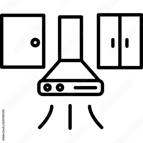 Kitchen hood Icon