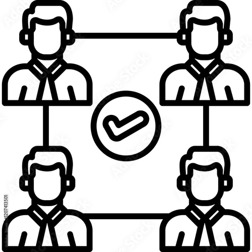 Peer connection Icon