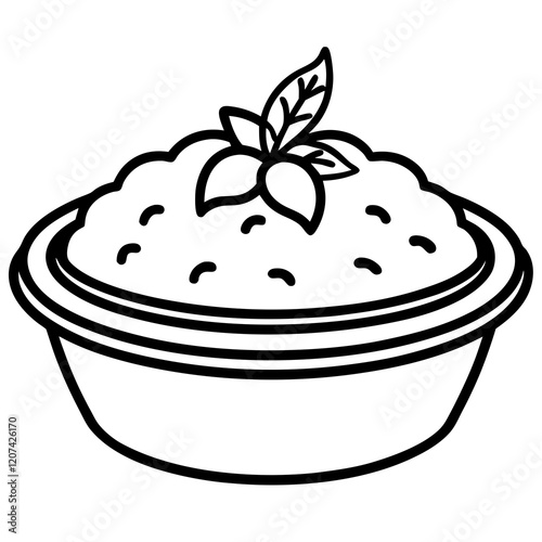 Minimal Peach Cobbler Design