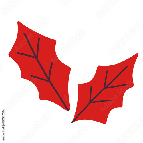 Red maple leaf