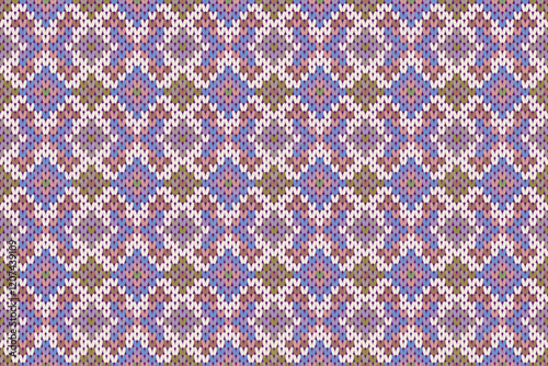 seamless pattern of knitting texture for the background of the postcards, invitations, wallpapers, banners and fabric pattern.