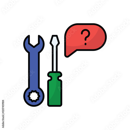 Technical Support vector icon