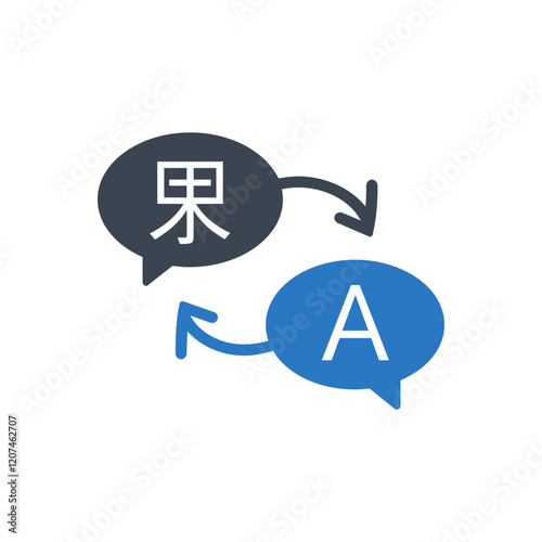 Language Translation Icon