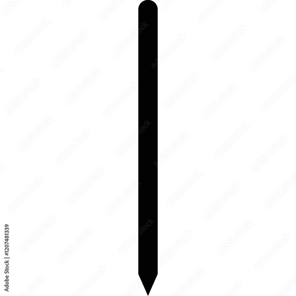 Simple vector icon pen Simple vector icon pen