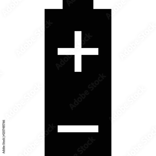 Simple vector icon battery