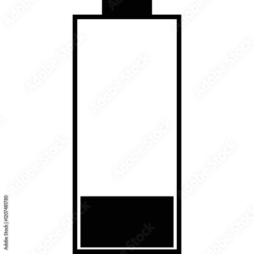 Simple vector icon battery