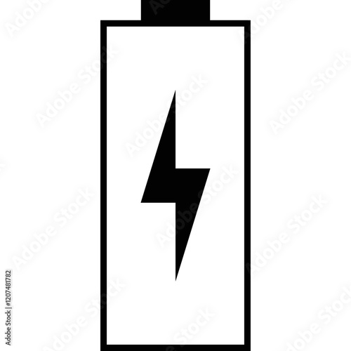 Simple vector icon battery
