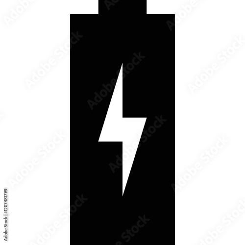 Simple vector icon battery
