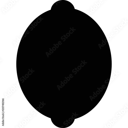 Simple vector icon lemon