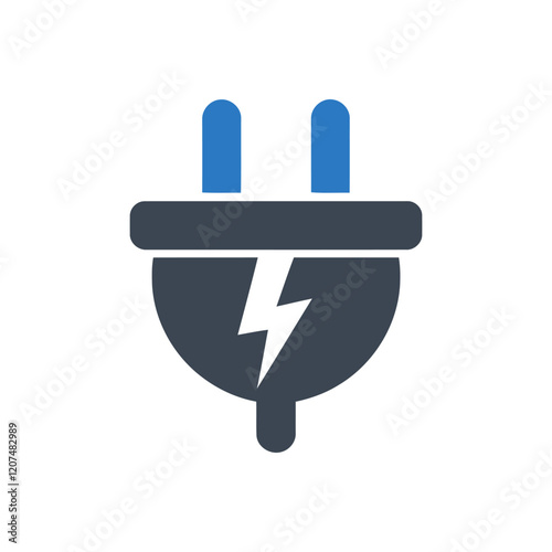 Energy Connection Plug Icon