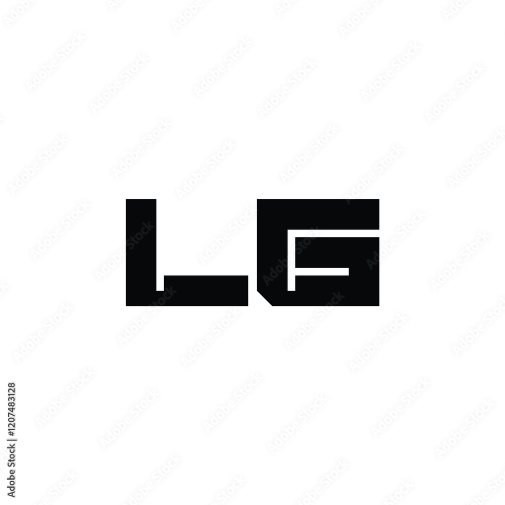 LG monogram logo design letter text name symbol monochrome logotype alphabet character simple logo LG monogram logo design letter text name symbol monochrome logotype alphabet character simple logo