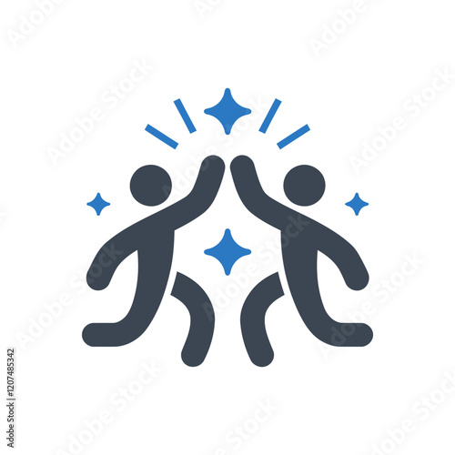 High Five Celebration Icon