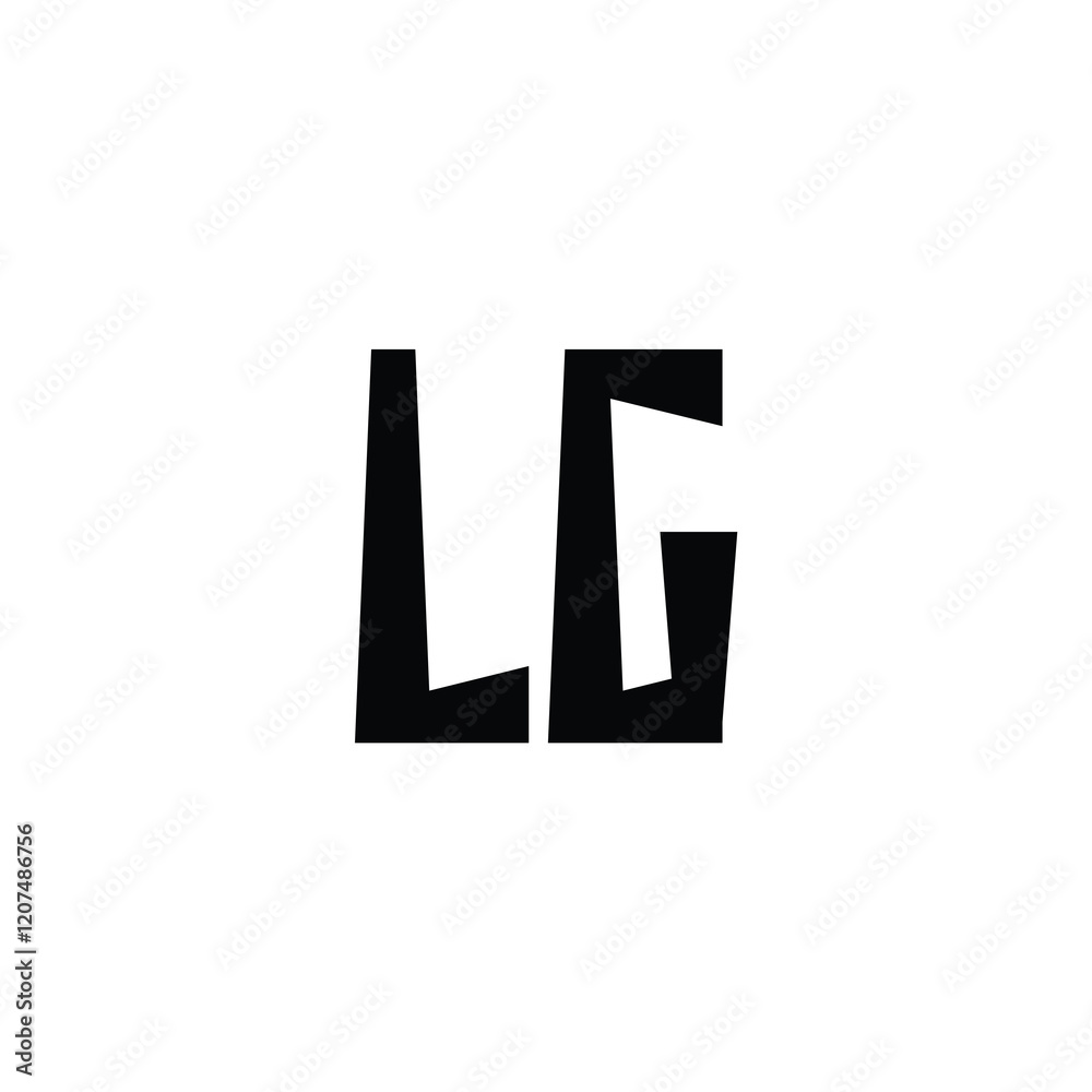 LG monogram logo design letter text name symbol monochrome logotype alphabet character simple logo LG monogram logo design letter text name symbol monochrome logotype alphabet character simple logo