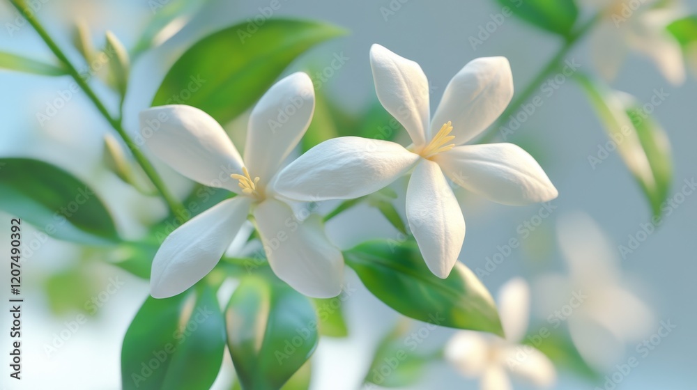 Obraz premium close up jasmine flower