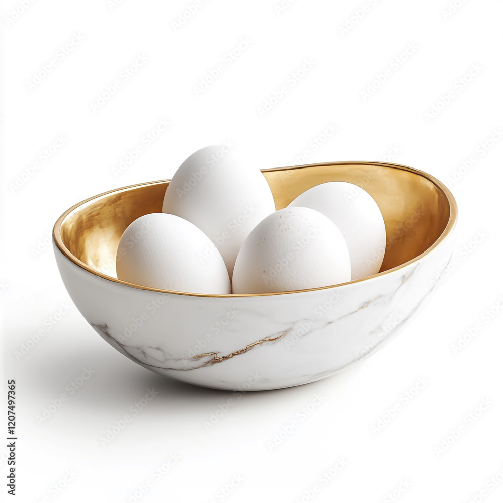 Bowl with eggs isolated on white background full depth of feild. Bowl with eggs isolated on white background full depth of feild.