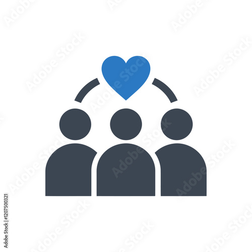 Love Circle Icon