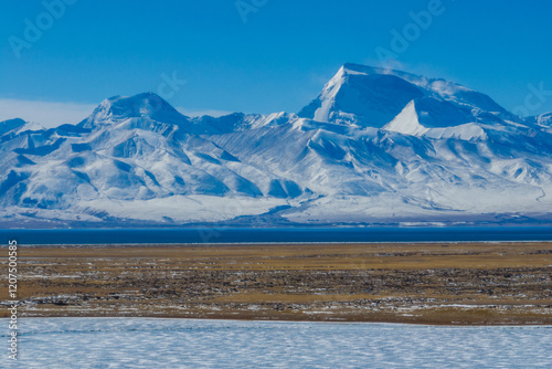 Mount  Namu Na'ni Peak  landscape in tibet, China photo