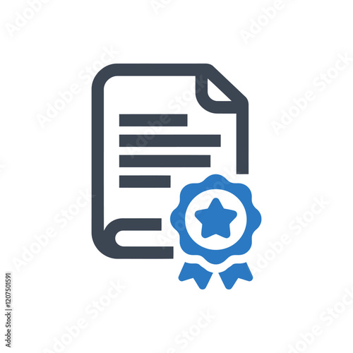 Certified Document Icon