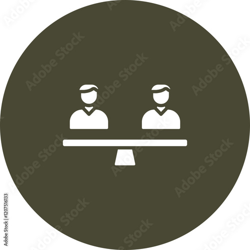 Equal Vector Icon Design