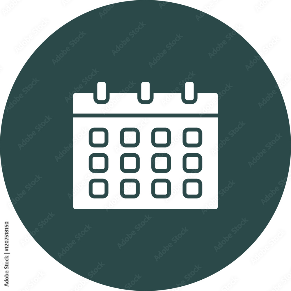 Calendar Vector Icon Design Calendar Vector Icon Design