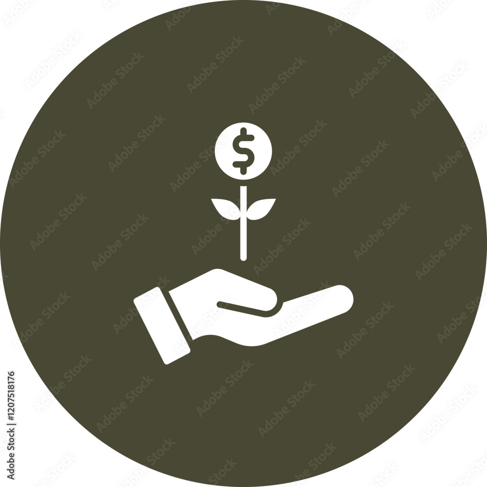 Investment Vector Icon Design Investment Vector Icon Design