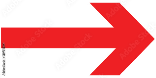 Long arrows icon. Vector of trendy long arrow left and right in flat style. arrow vector illustration.  pointer, direction, position symbol and double arrow icon isolated. eps 11