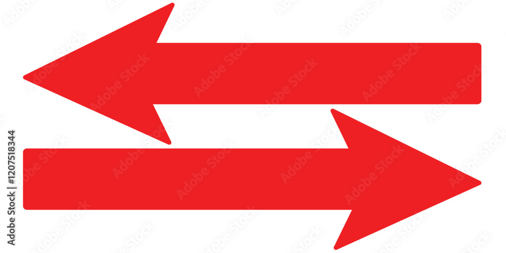 Long arrows icon. Vector of trendy long arrow left and right in flat style. arrow vector illustration. pointer, direction, position symbol and double arrow icon isolated. eps 11 Long arrows icon. Vector of trendy long arrow left and right in flat style. arrow vector illustration. pointer, direction, position symbol and double arrow icon isolated. eps 11
