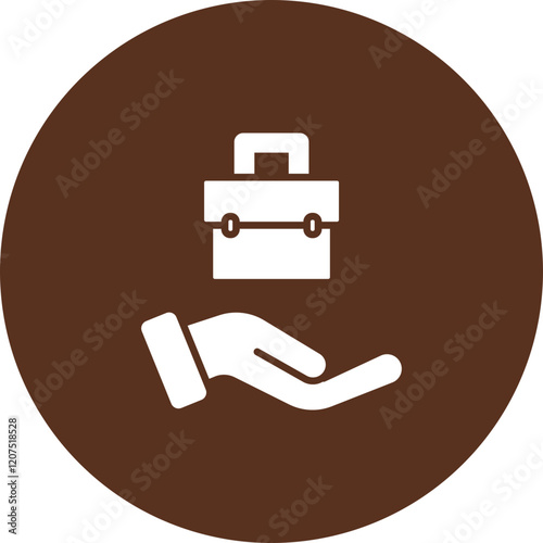 Job Offer Vector Icon Design