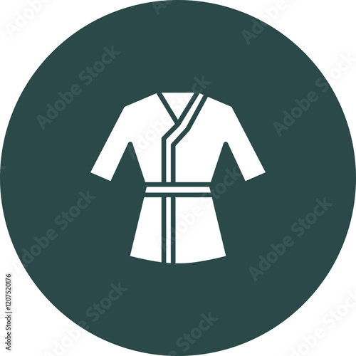 Kimono Vector Icon Design