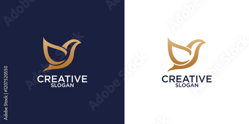 vector line art of abstract colorful hummingbird, colibri wall art design, minimal bird line logo icon illustration isolated on white background

