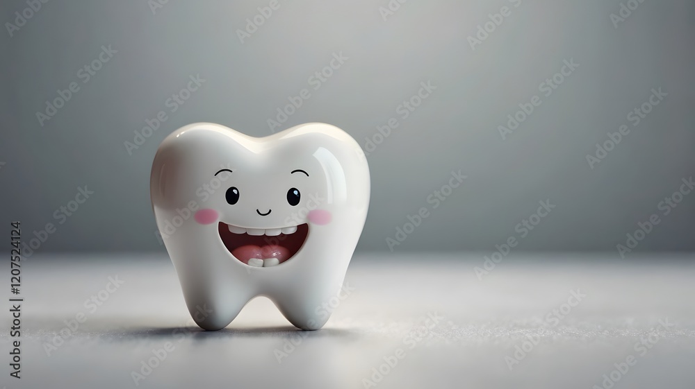 Cheerful smiling white tooth with healthy teeth habits & oral hygiene, medical dentistry health care Cheerful smiling white tooth with healthy teeth habits & oral hygiene, medical dentistry health care