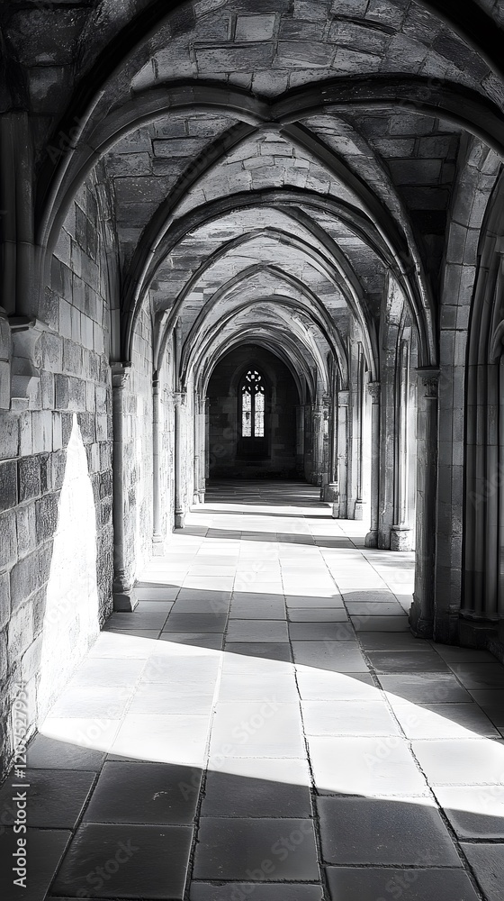 Fototapeta premium Arched Hallway